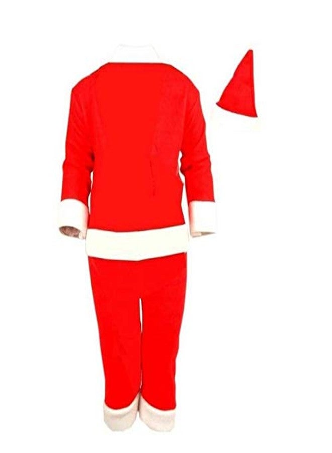 Osmosis Santa Claus Dress Costume for Baby Boys Girls Kids (6-7 Years) For Christmas/New Year - Image 3